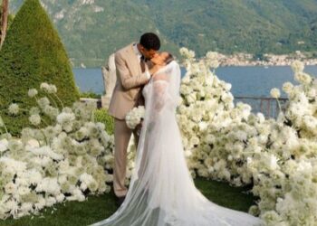 Solanke weds longtime partner, Erica in stunning ceremony