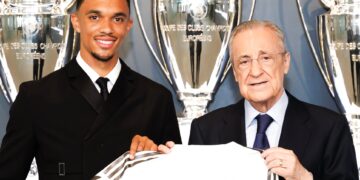 He’s been on Duolingo! – Fans reactions as Trent Alexander-Arnold speaks Spanish at his Real Madrid unveiling