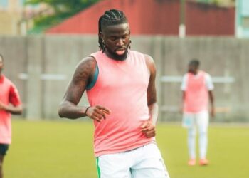 Tolu Arokodare returns to roots at Legacy pitch in Surulere