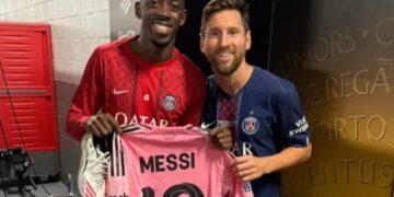 Dembélé and Messi share emotional reunion as PSG crush Inter Miami