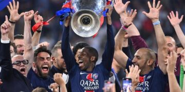 Dembélé crowned UEFA Champions League Player of the Season as PSG dominates Team of the Season
