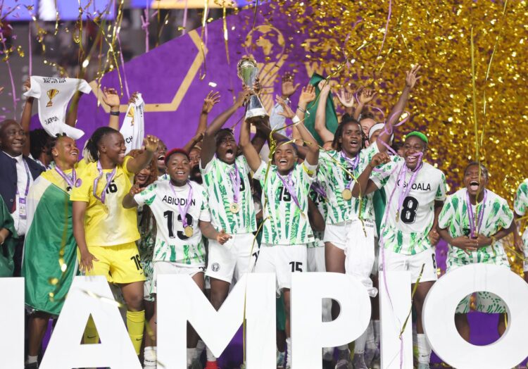 Reigning African champions, Super Falcons of Nigeria.
