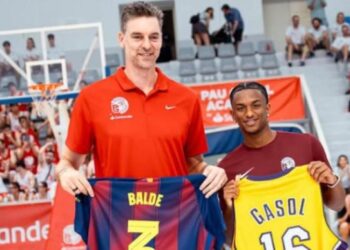 Balde teams up with basketball legend, Pau Gasol