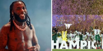 You inspire me! Afrobeat King Burna Boy hails victorious Super Falcons after 10th WAFCON title