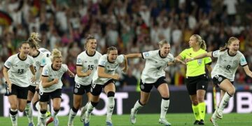 Women’s Euros: Germany edge France on penalties to reach semifinals