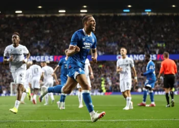 Dessers fire Rangers to commanding win over Plzeň in CL qualifier