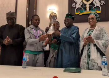 Where is our $100k? – Super Falcons star Ajibade remains hopeful of President Tinubu’s promise