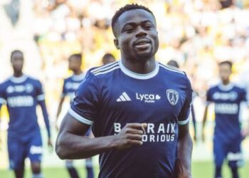 Super Eagles’ Moses Simon honoured on return to Nantes