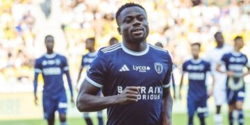 Super Eagles’ Moses Simon honoured on return to Nantes