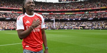 Eze joins Arsenal in record move from Crystal Palace