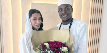 Super Eagles’ Dele-Bashiru weds Moroccan lover Nada Bensouna