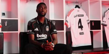 Besiktas provide injury update on Ndidi on return to Turkey