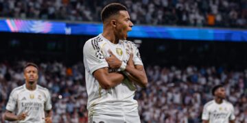 Mbappe purnishes Marseille from the spot as 10-man Madrid seal comeback win