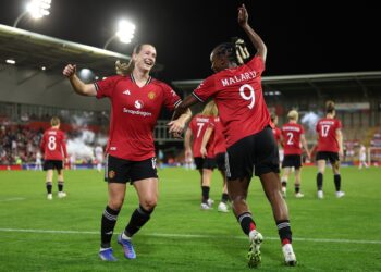 United make history as nine teams seal spots in Women’s Champions League league phase
