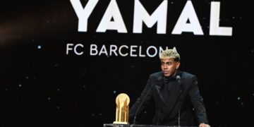 La Liga president reveals why Lamine Yamal lost Ballon d’or to Dembele