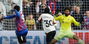 Nketiah’s late goal sink Liverpool as Brighton shine bright over 10-man Chelsea