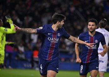 Ligue 1: PSG bounce back to victory as Lorient breeze past 10-man Monaco