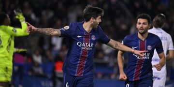 Ligue 1: PSG bounce back to victory as Lorient breeze past 10-man Monaco