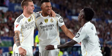Real Madrid thrash Levante as Villarreal, Espanyol, and Bilbao share points