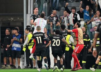 Juventus hold Dortmund in Turin thriller, Qarabağ stun Benfica as Spurs and Union celebrate wins