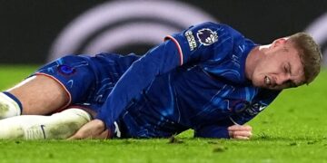 Heartbreak for Chelsea as star player Cole Palmer ruled out for several weeks