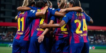 Barcelona thrash Bayern as Lyon stun Arsenal in Women’s Champions League openers