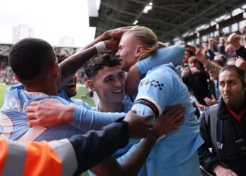 Haaland extends red-hot scoring run to push Man City past Brentford
