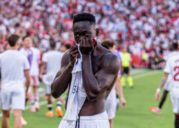 “Total madness” – Super Eagles invitee Akor Adams reacts to goal, Sevilla’s win over Barcelona