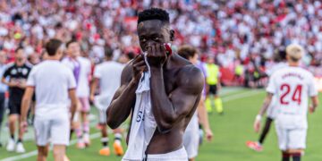 “Total madness” – Super Eagles invitee Akor Adams reacts to goal, Sevilla’s win over Barcelona