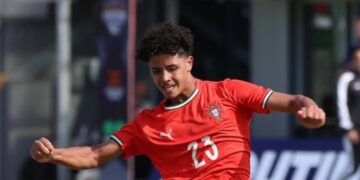 Ronaldo Junior scores first-ever goal for Portugal Under-16