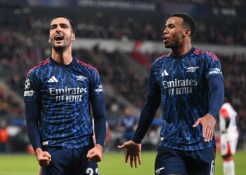 Arsenal thrash Slavia Prague to extend winning streak as Conte’s European poor run with Napoli continues