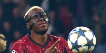 King Osimhen bags hat trick to unleash mayhem on Ajax as Barcelona hold Brugge in a six-goal spectacle!