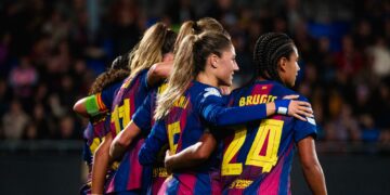 Women’s Champions League: Barcelona maintain top spot as Arsenal bottle to Bayern