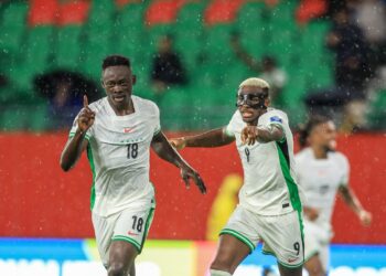 Osimhen bags brace as Super Eagles brush Gabon. aside to keep World Cup dream alive