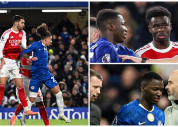 Premier League: Chelsea hold Arsenal despite Caicedo red, Man Utd return to winning ways