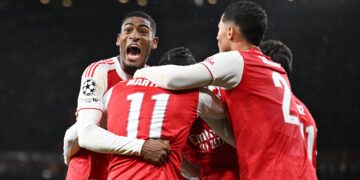 Arsenal tear Bayern Munich apart, Lookman inspires Atalanta as PSV “barbecue” Liverpool at Anfield 