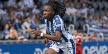 Super Falcons’ target Edna Imade leaps for joy over maiden call-up to Spain