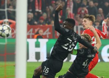 Bayern Munich dispatch Sporting Lisbon in comeback win as Olympiacos secure first league phase win