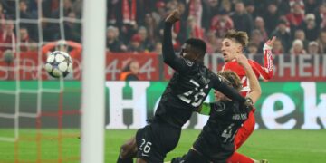Bayern Munich dispatch Sporting Lisbon in comeback win as Olympiacos secure first league phase win 