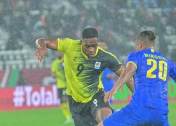 Ugandan striker of Nigerian descent Uche Ikpeazu grabs point for Uganda against Tanzania