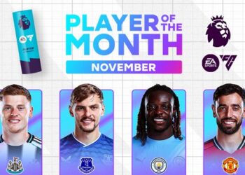 Premier League shortlists Igor Jesus, Fernandes, Barnes five others for November’s Player of the Month