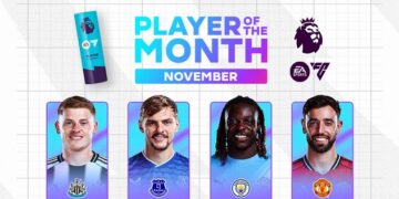 Premier League shortlists Igor Jesus, Fernandes, Barnes five others for November’s Player of the Month