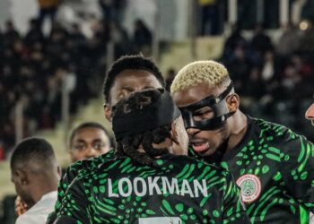 Ademola Lookman reacts to altercation with Osimhen