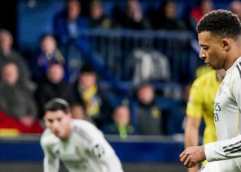 Brahim Diaz watches on as Mbappe’s “panenka” seals victory for Madrid over Villarreal