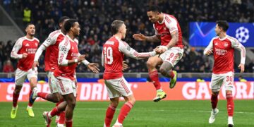 Arsenal breeze past Inter to extend winning run, Real Madrid demolish Monaco as PSG fall to late strike in Lisbon