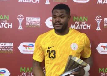 Nwabali saves Salah, Marmoush’s spot kicks as Super Eagles  beat Egypt on penalties to claim AFCON bronze medal