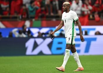 Osimhen snubs Super Eagles bronze medal presentation to party with Tunde Perry, Obafemi Martins