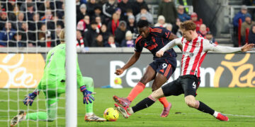 Jinx broken! Awoniyi nets first goal after 340 days in Nottingham Forest win over Brentford