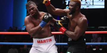 Efe Ajagba Dominates Charles Martin with Fourth-Round TKO at Zuffa Boxing 03