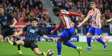 Simeone explains why Lookman started off the bench in Champions League victory over Brugge